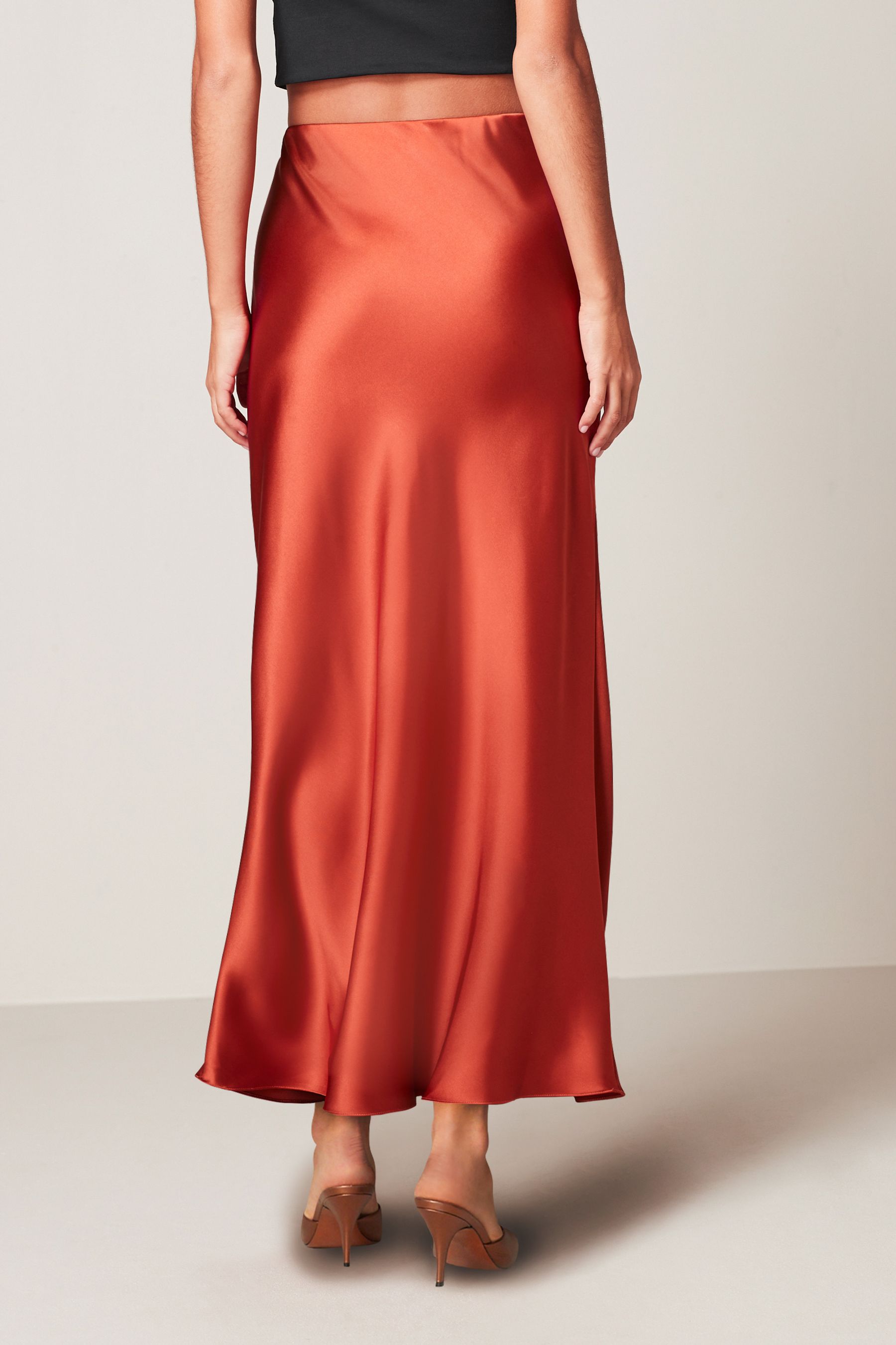 Next silk midi skirt deals