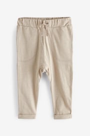 Stone Lightweight Jersey Joggers (3mths-7yrs) - Image 1 of 7