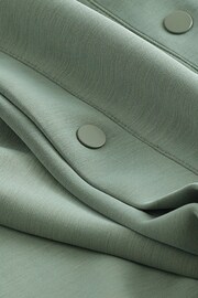 Khaki Green Soft Jersey Popper Side Trousers - Image 6 of 6