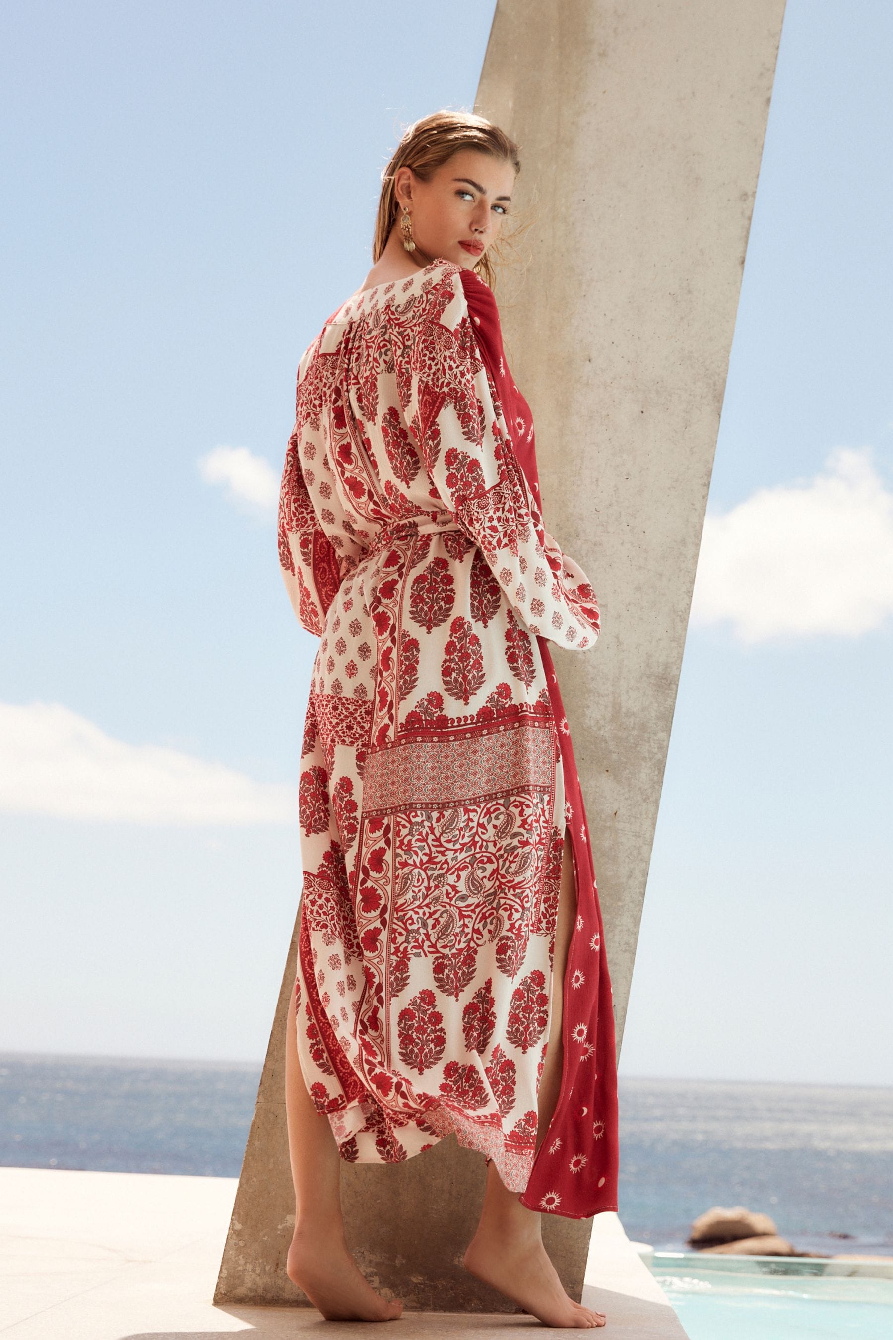 Next red maxi dress clearance