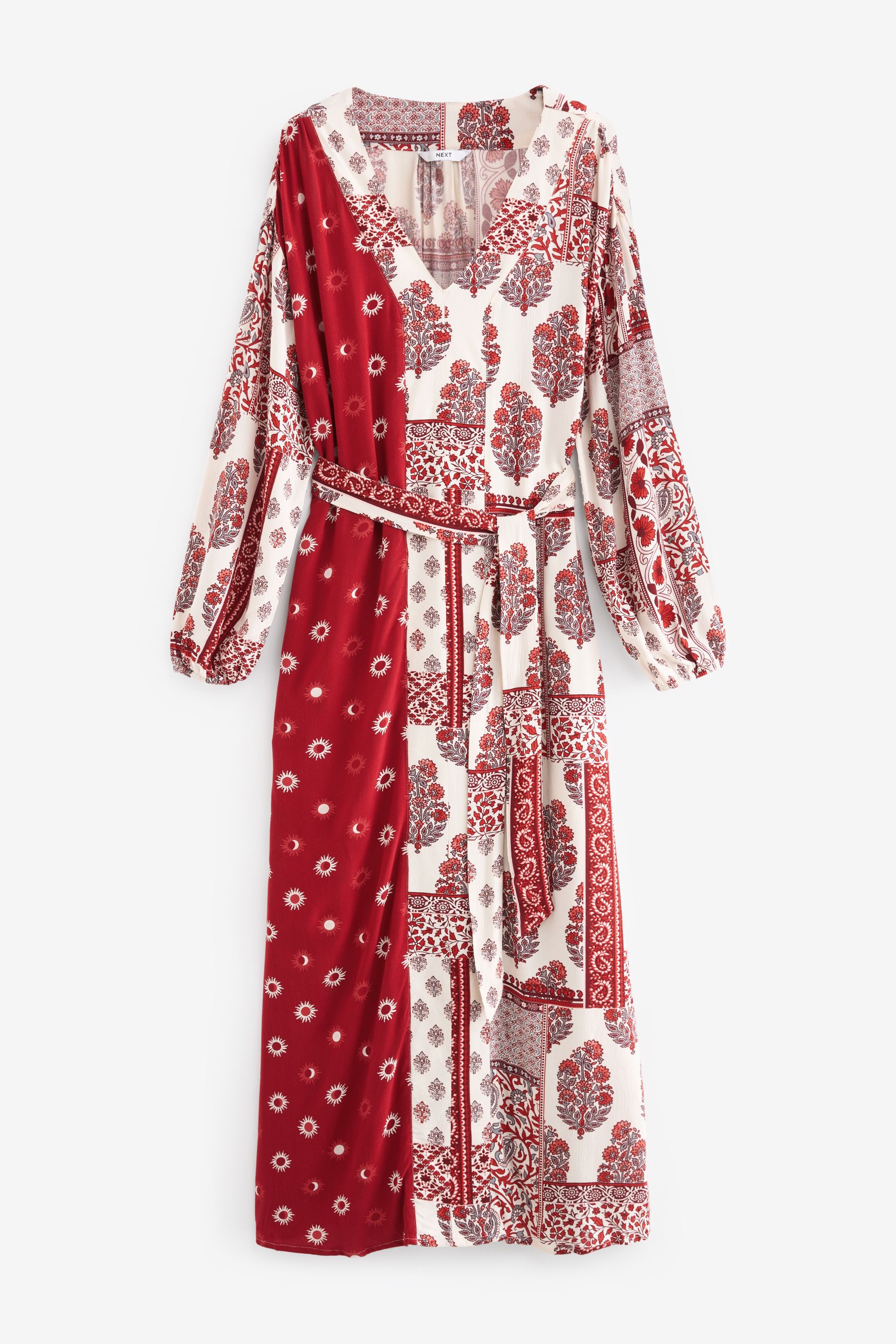 Buy Red Summer Maxi Kaftan Dress from Next Luxembourg