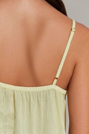 B by Ted Baker Yellow Cotton Slip - Image 5 of 6