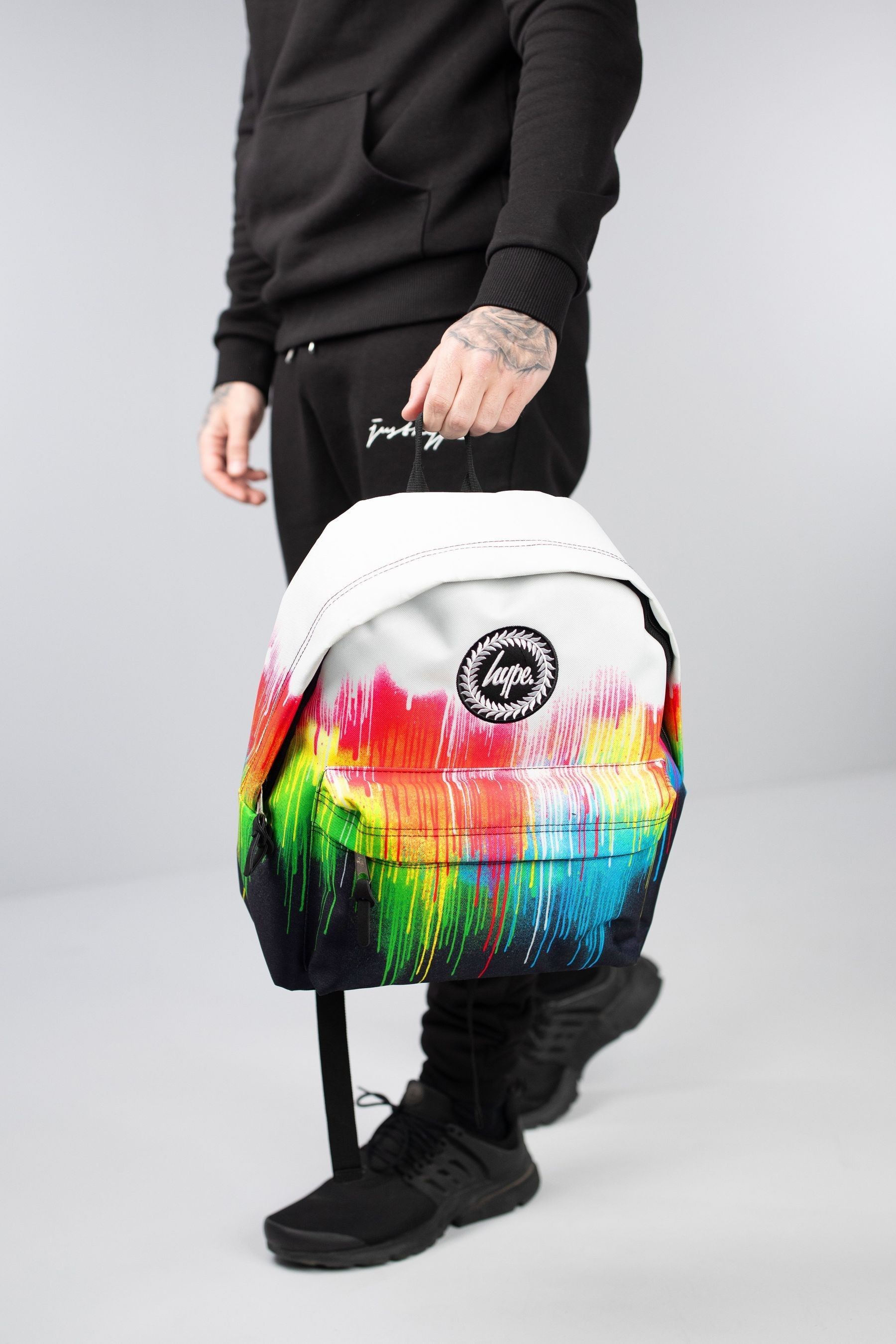 White hype bag top