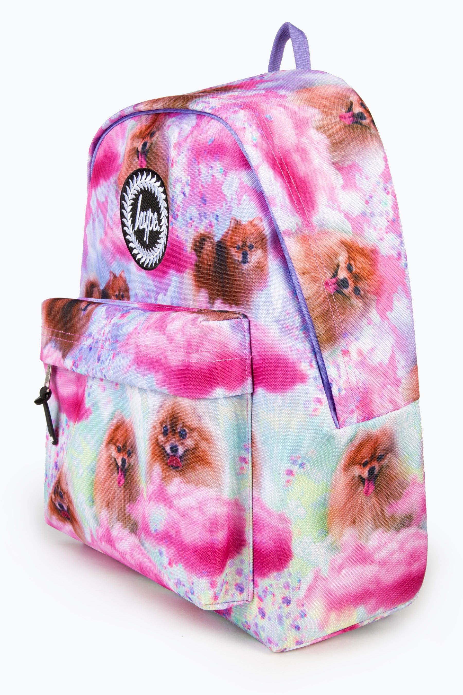 Buy Hype. Girls Pink Heart Backpack from Next Luxembourg