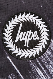 Hype. Boys White Scratch Black Backpack - Image 10 of 11