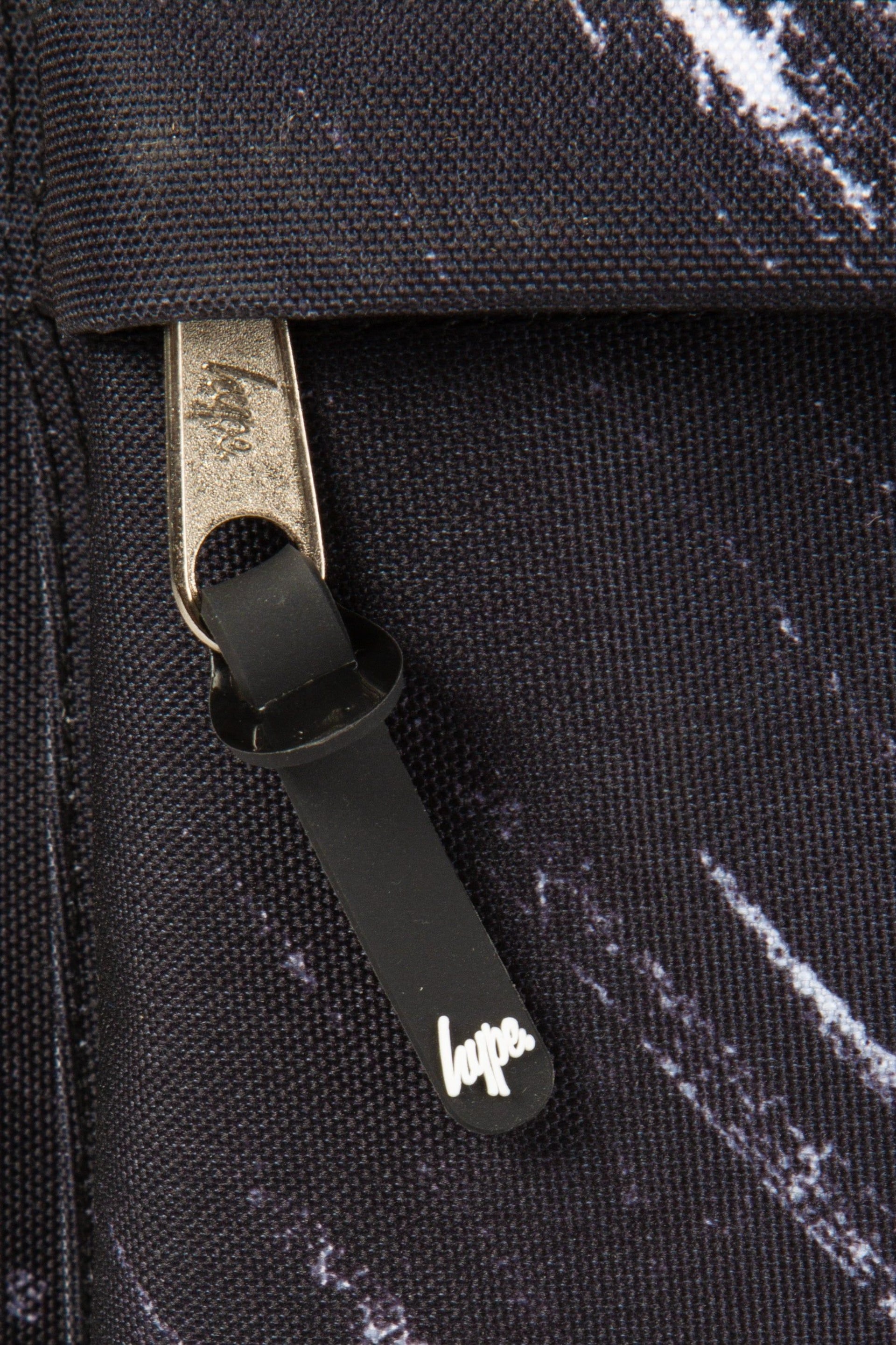 Hype. Boys White Scratch Black Backpack - Image 8 of 11