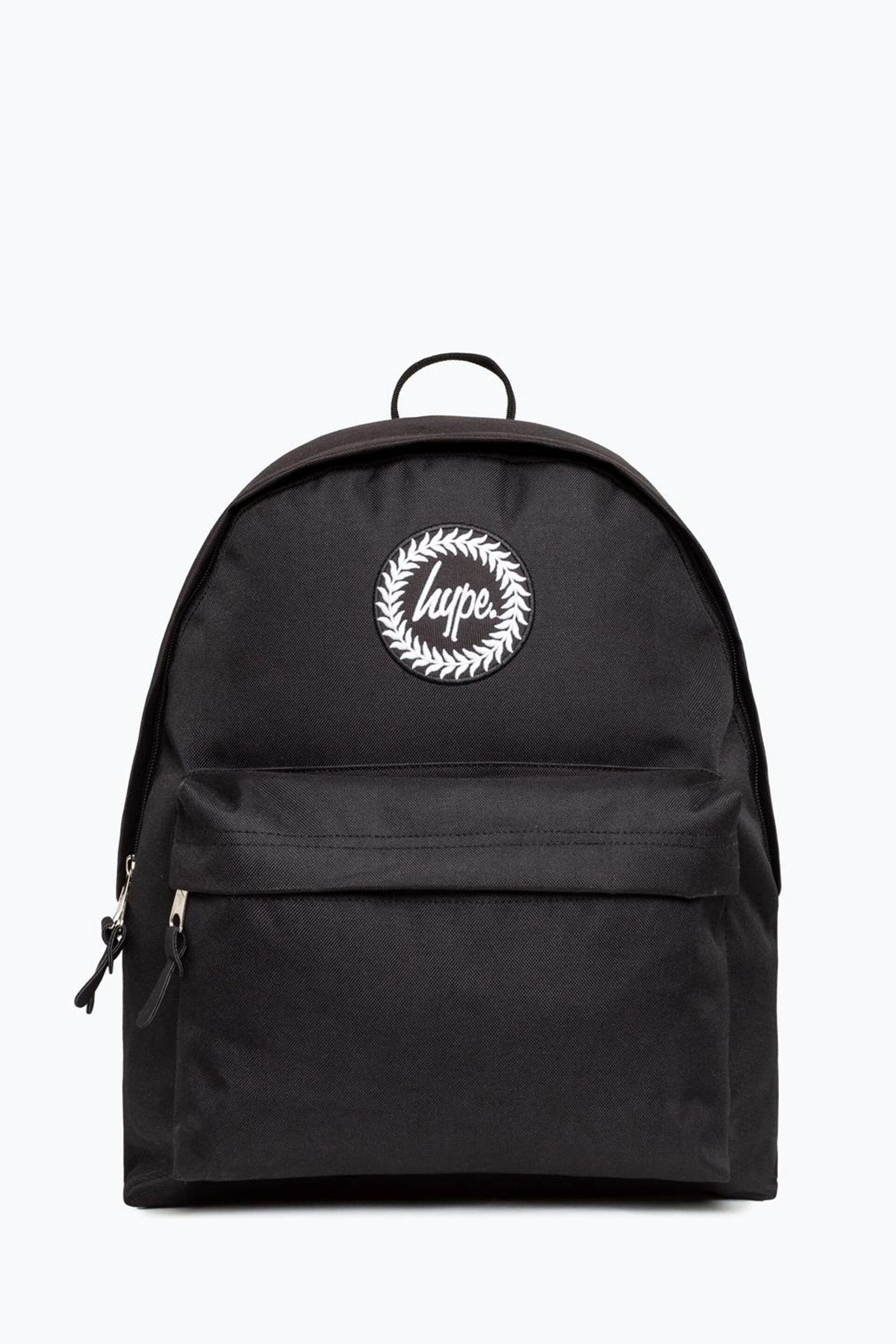 Hype. Black Backpack - Image 1 of 10