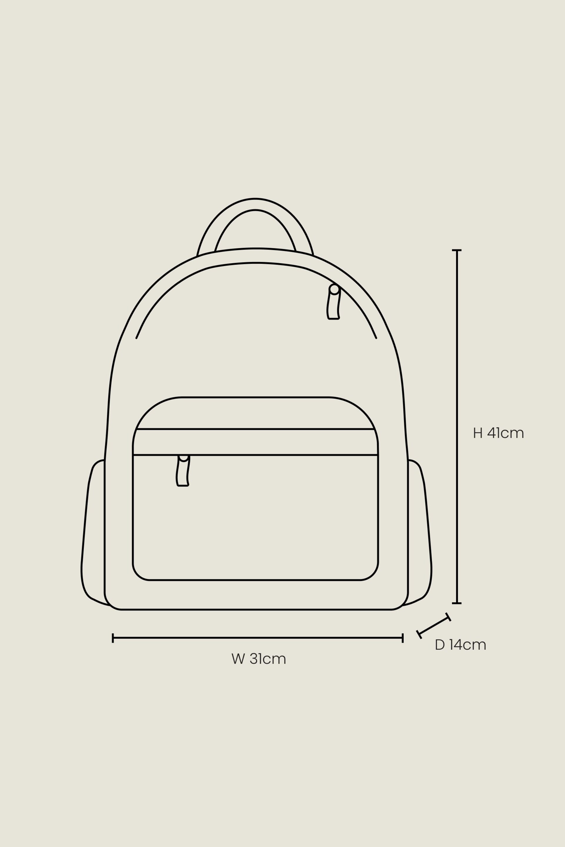 Hype. Black Backpack - Image 3 of 10