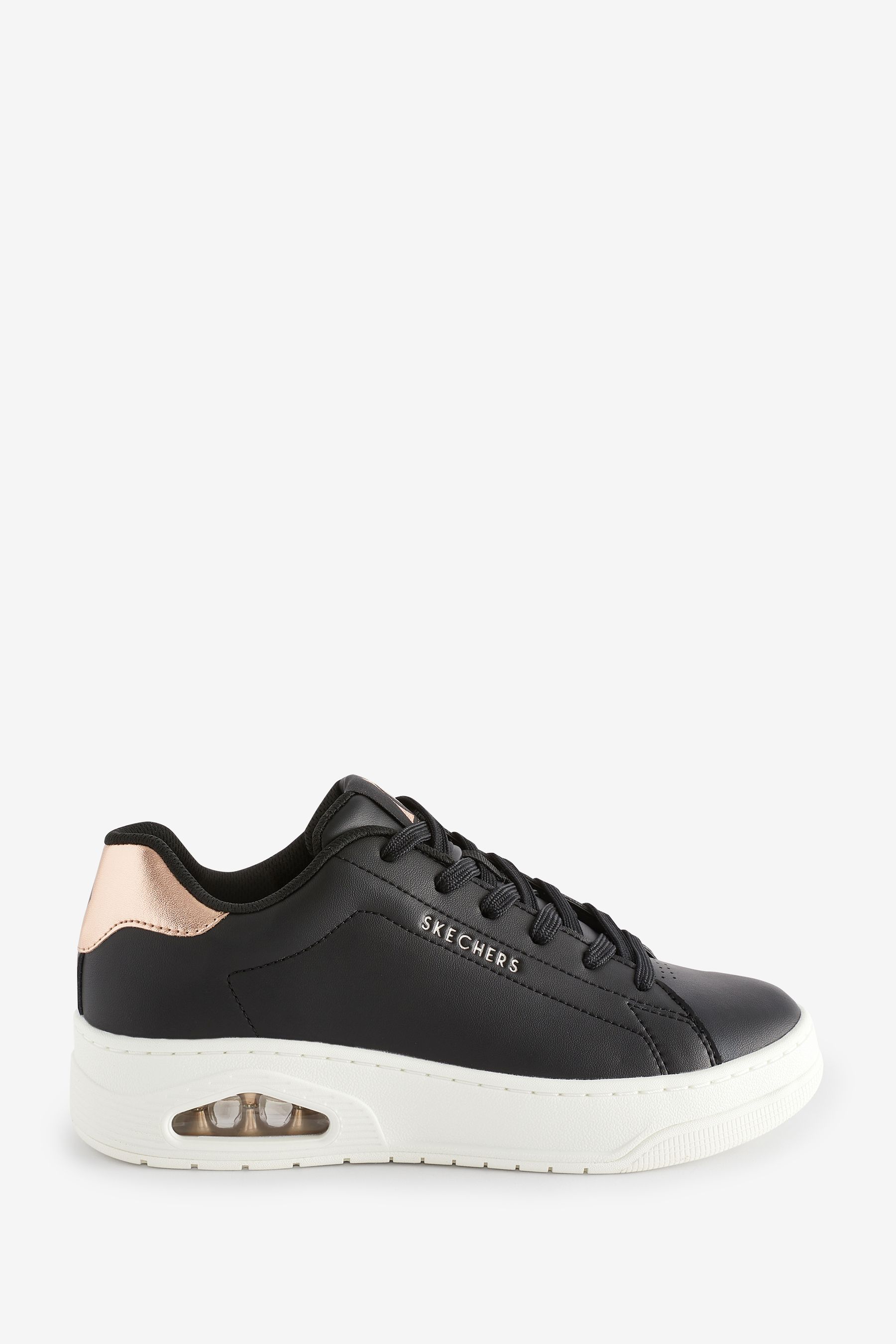 Buy Skechers Black Uno Court Trainers from the Next UK online shop