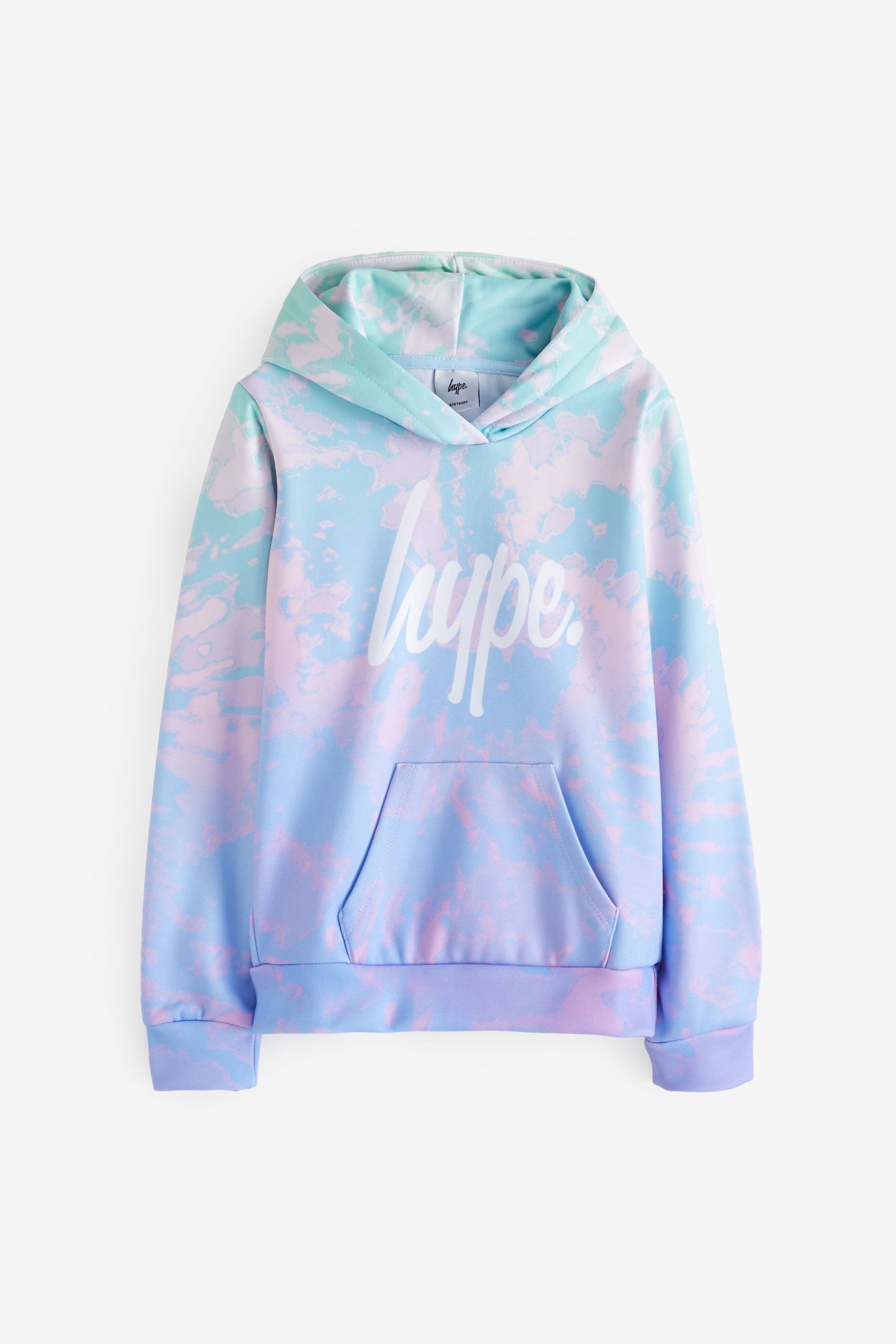 Buy Hype. Girls Purple Pastel Tie Dye Hoodie from Next Luxembourg