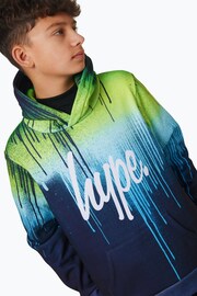 Hype. Boys Blue Drips Hoodie - Image 4 of 8