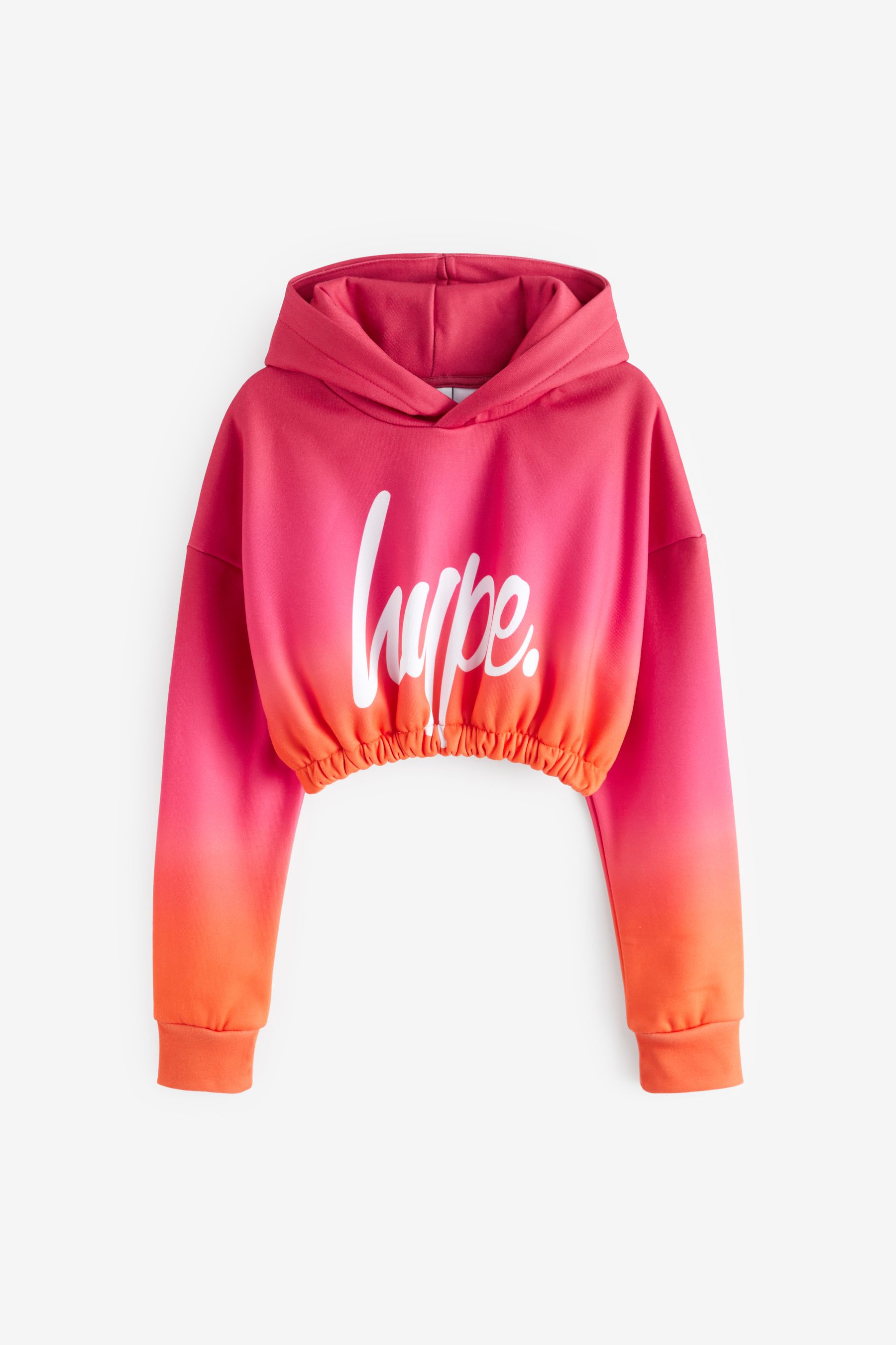 Buy Hype. Girls Orange Fade Hoodie from Next Luxembourg