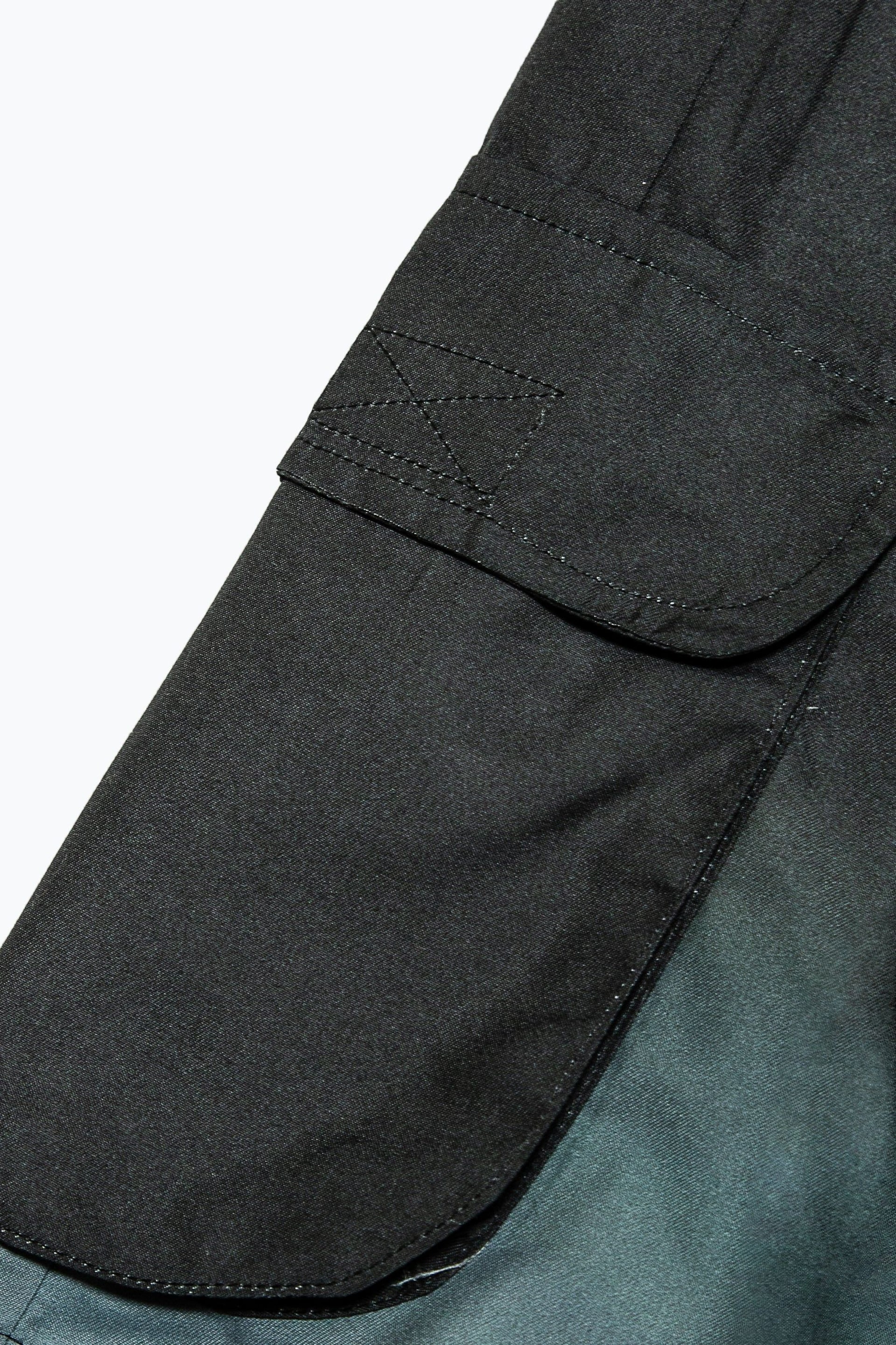 Hype. Kids Multi Gradient Fade Cargo Swim Black Shorts - Image 3 of 4