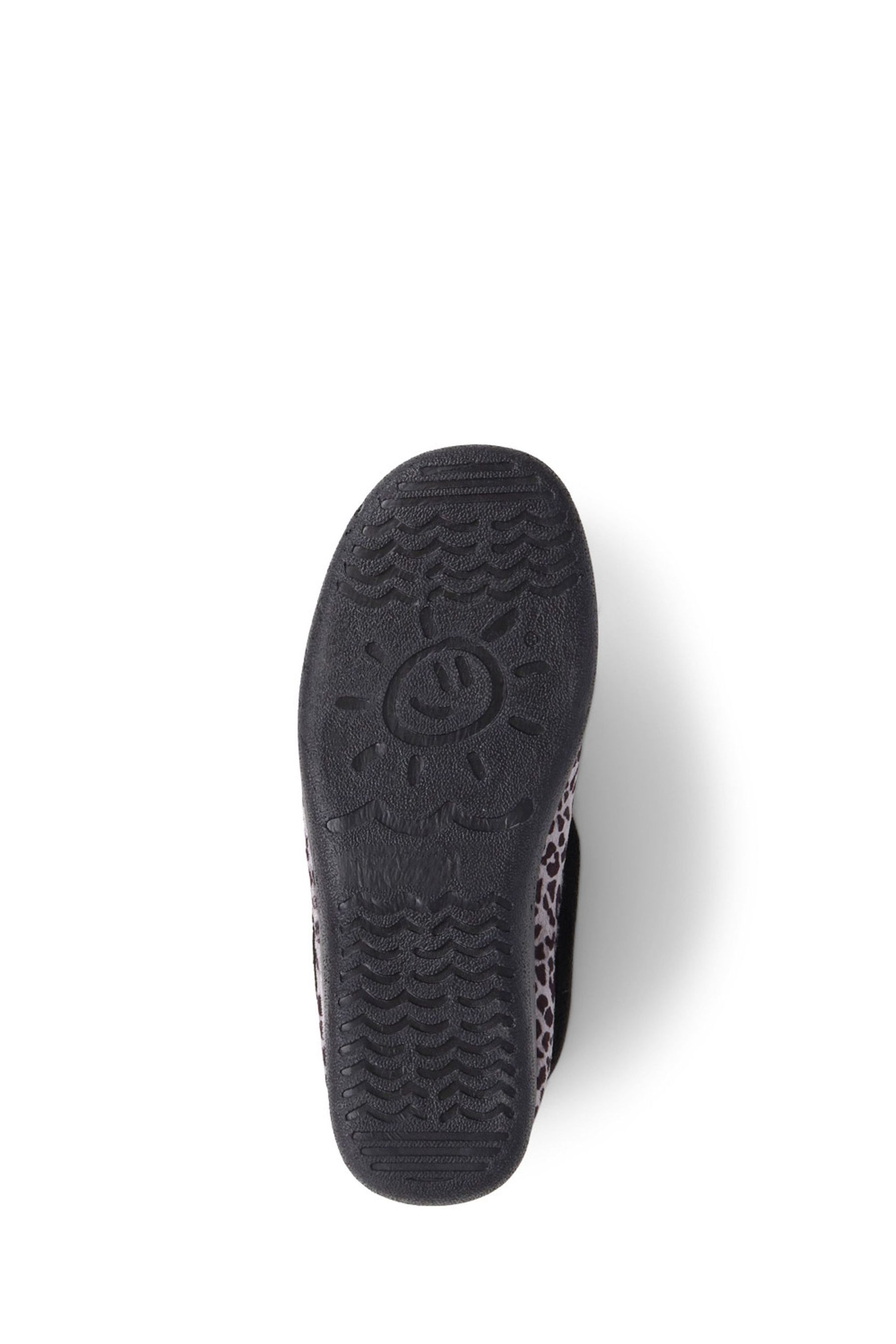 Buy Pavers Grey Leopard Print Casual Slippers from Next Luxembourg