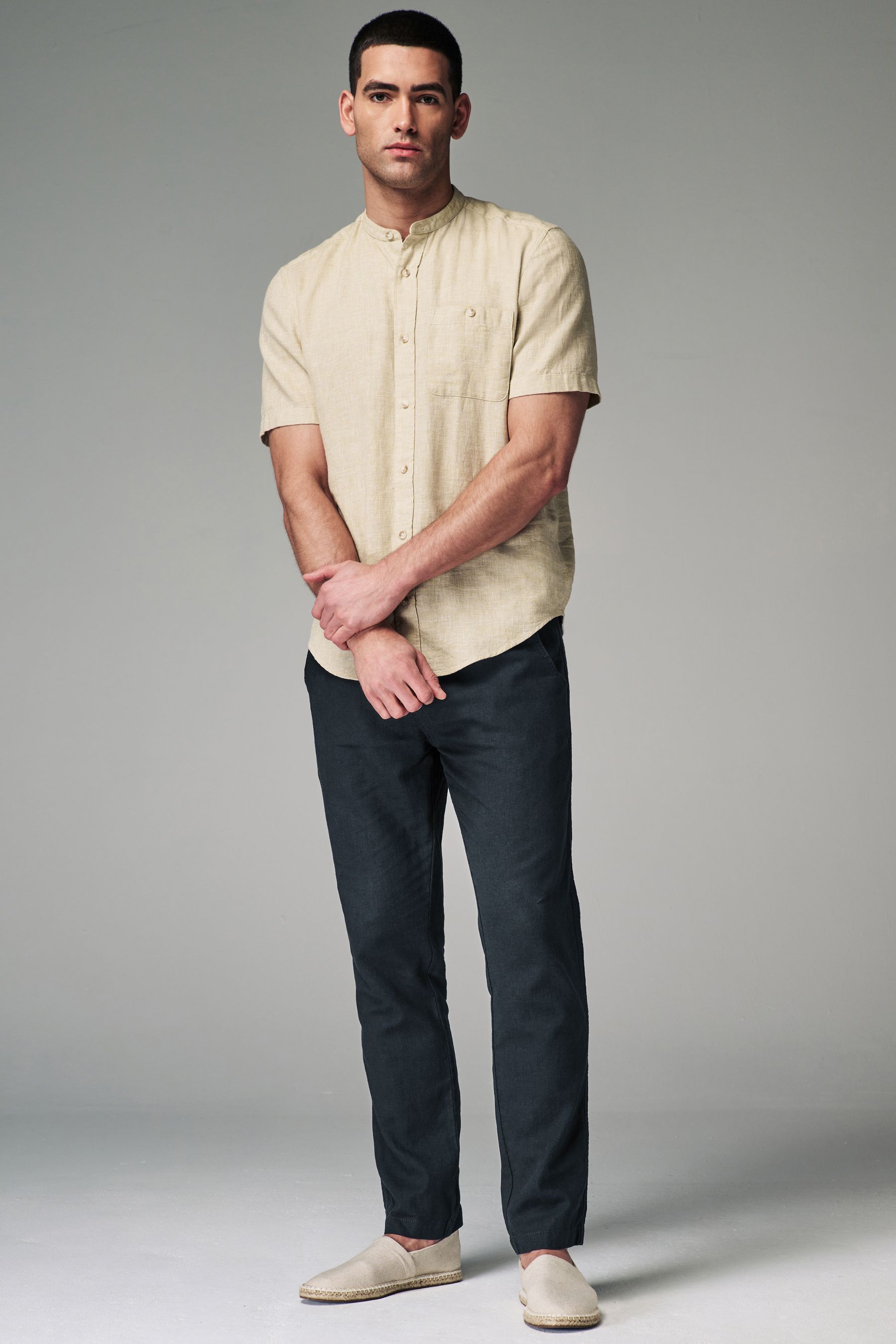 Mens cotton drawstring trousers uk hot sale