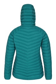 Mountain Warehouse Blue Womens Skyline Extreme Water Resistant Down Jacket - Image 6 of 9