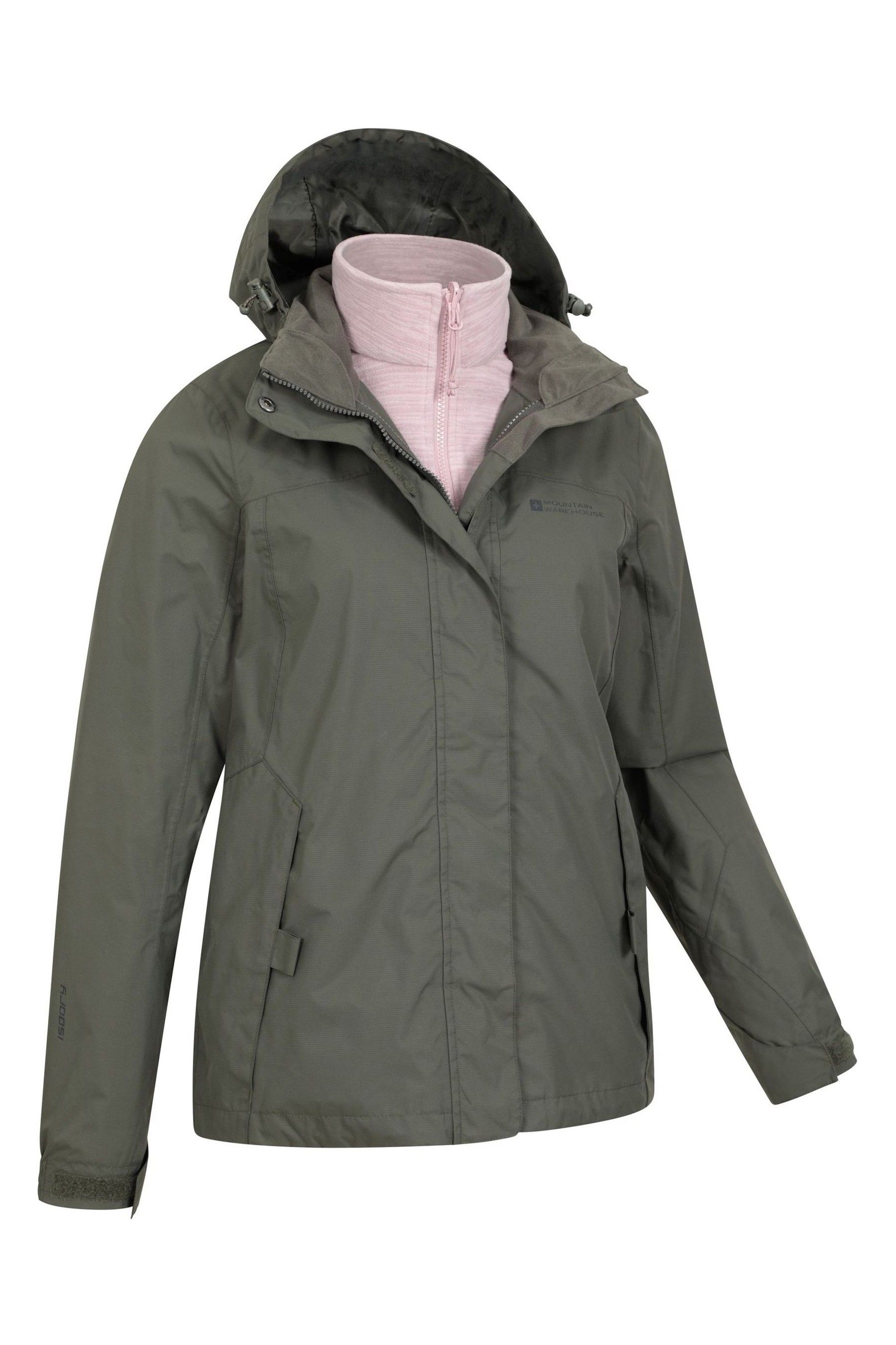 Mountain warehouse storm 3 in 1 womens waterproof jacket sale