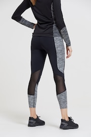 Mountain Warehouse Black Womens Pro Running Reflective Leggings - Image 2 of 5