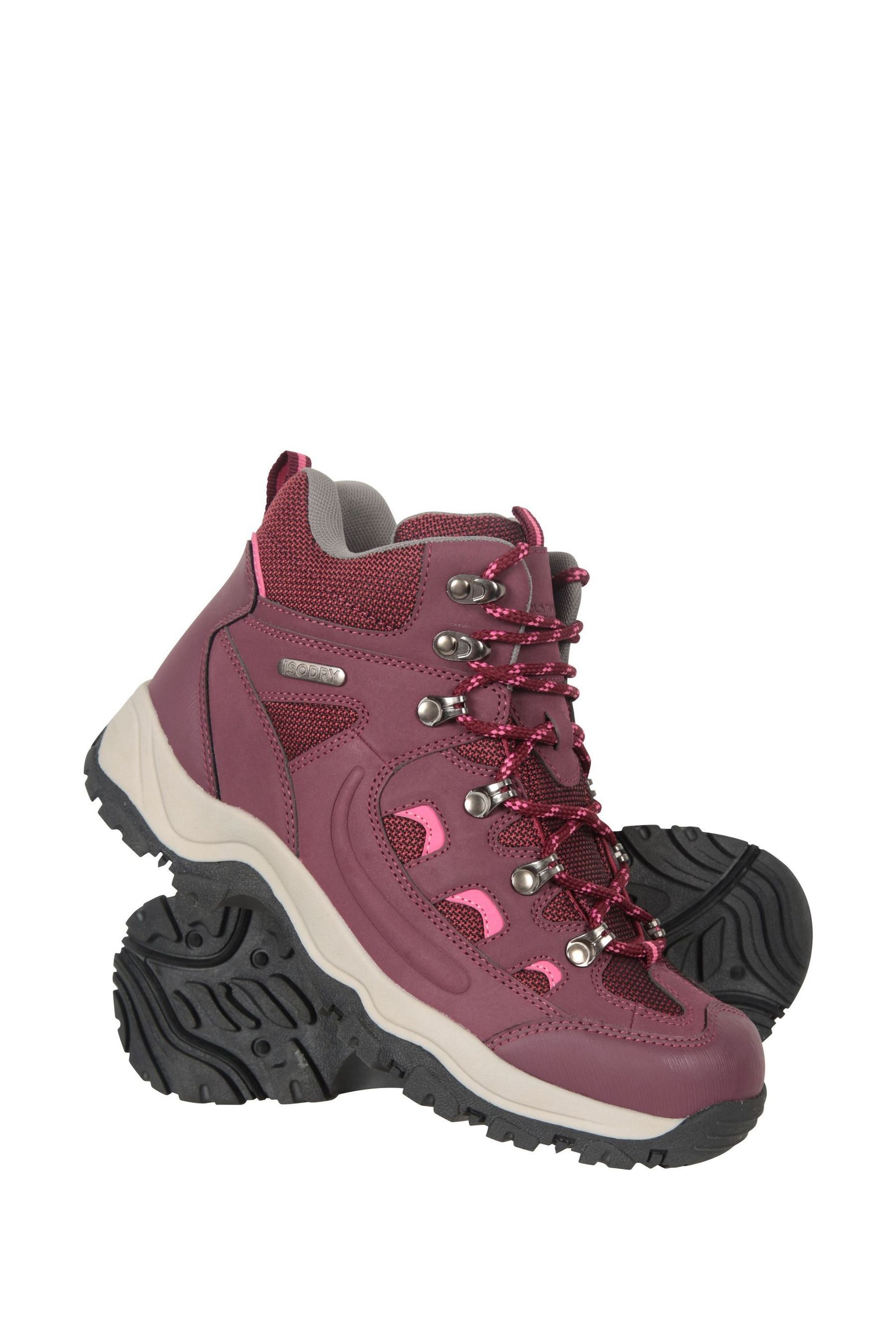 Mountain Warehouse Purple Womens Adventurer Waterproof Walking Boots