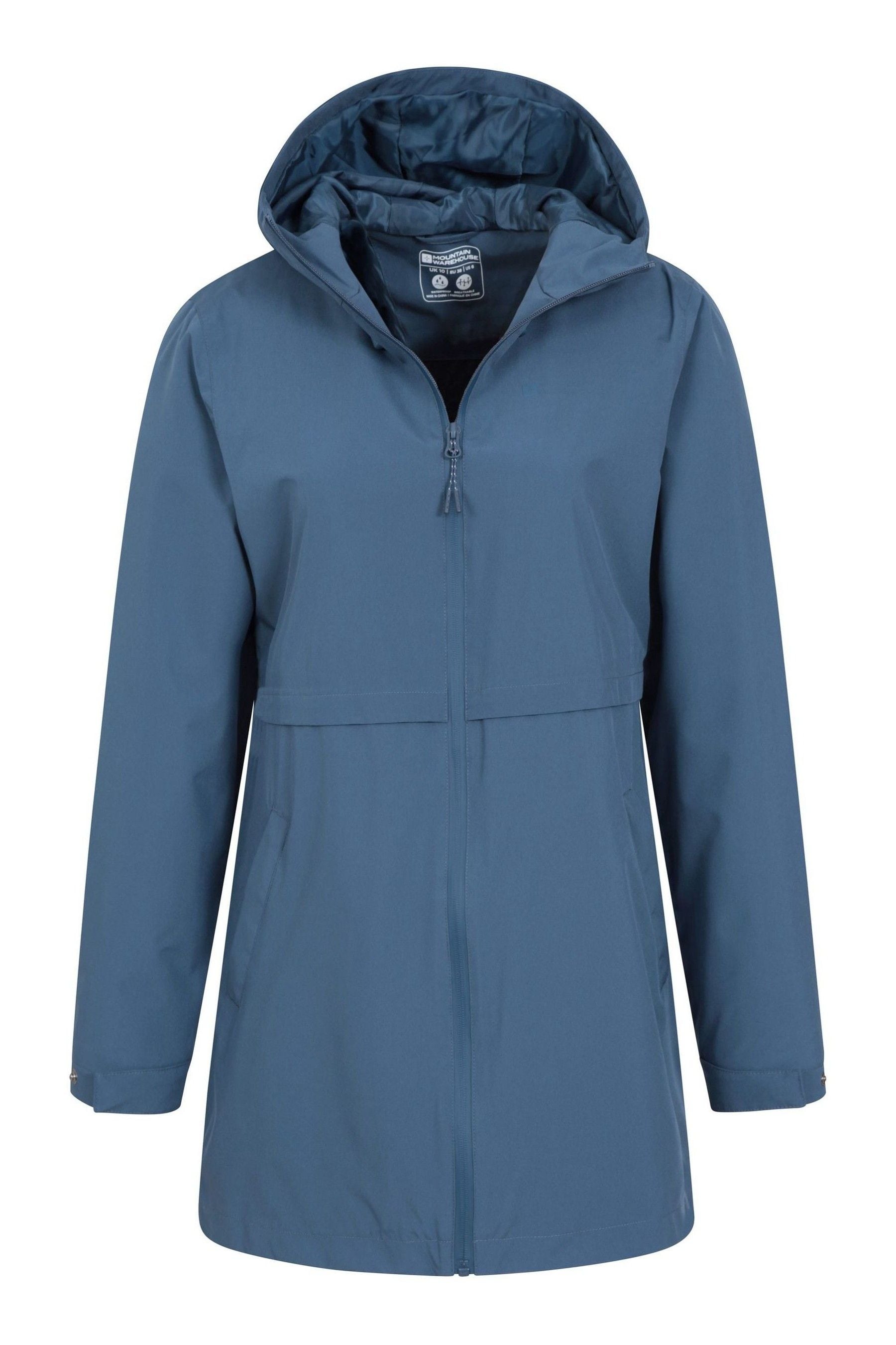 Buy Mountain Warehouse Light Blue Womens Hilltop II Waterproof Jacket from the Next UK online shop