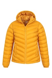 Mountain Warehouse Yellow Womens Seasons Water Resistant Padded Jacket - Image 2 of 7
