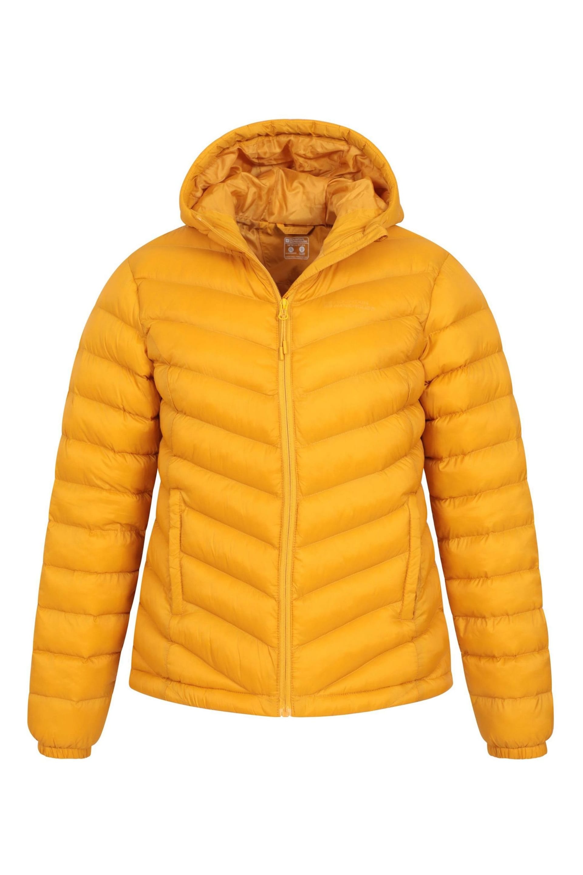 Mountain Warehouse Yellow Womens Seasons Water Resistant Padded Jacket - Image 2 of 7