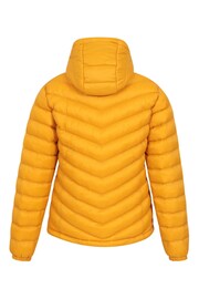 Mountain Warehouse Yellow Womens Seasons Water Resistant Padded Jacket - Image 3 of 7