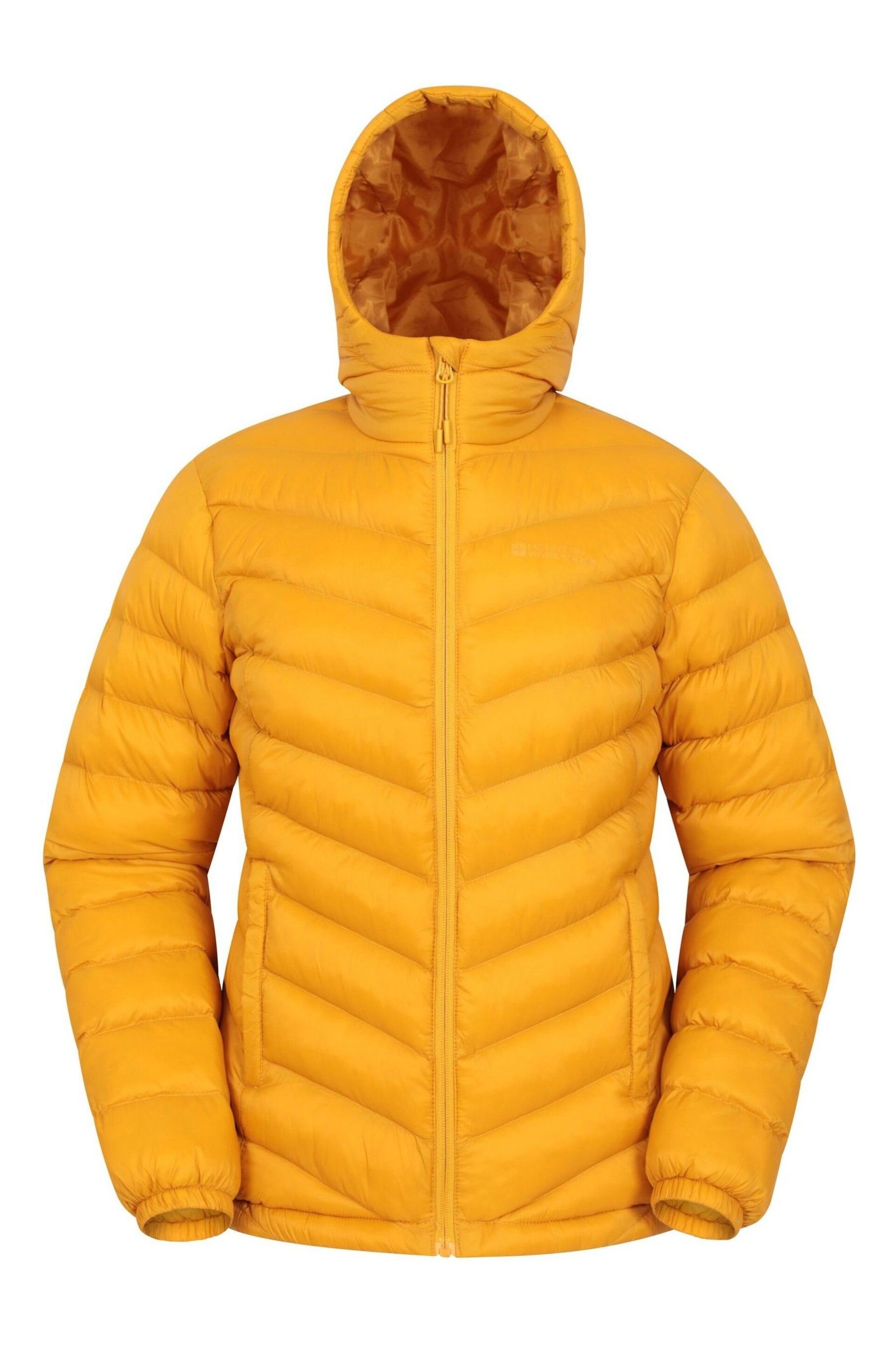 Mountain Warehouse Yellow Womens Seasons Water Resistant Padded Jacket - Image 4 of 7