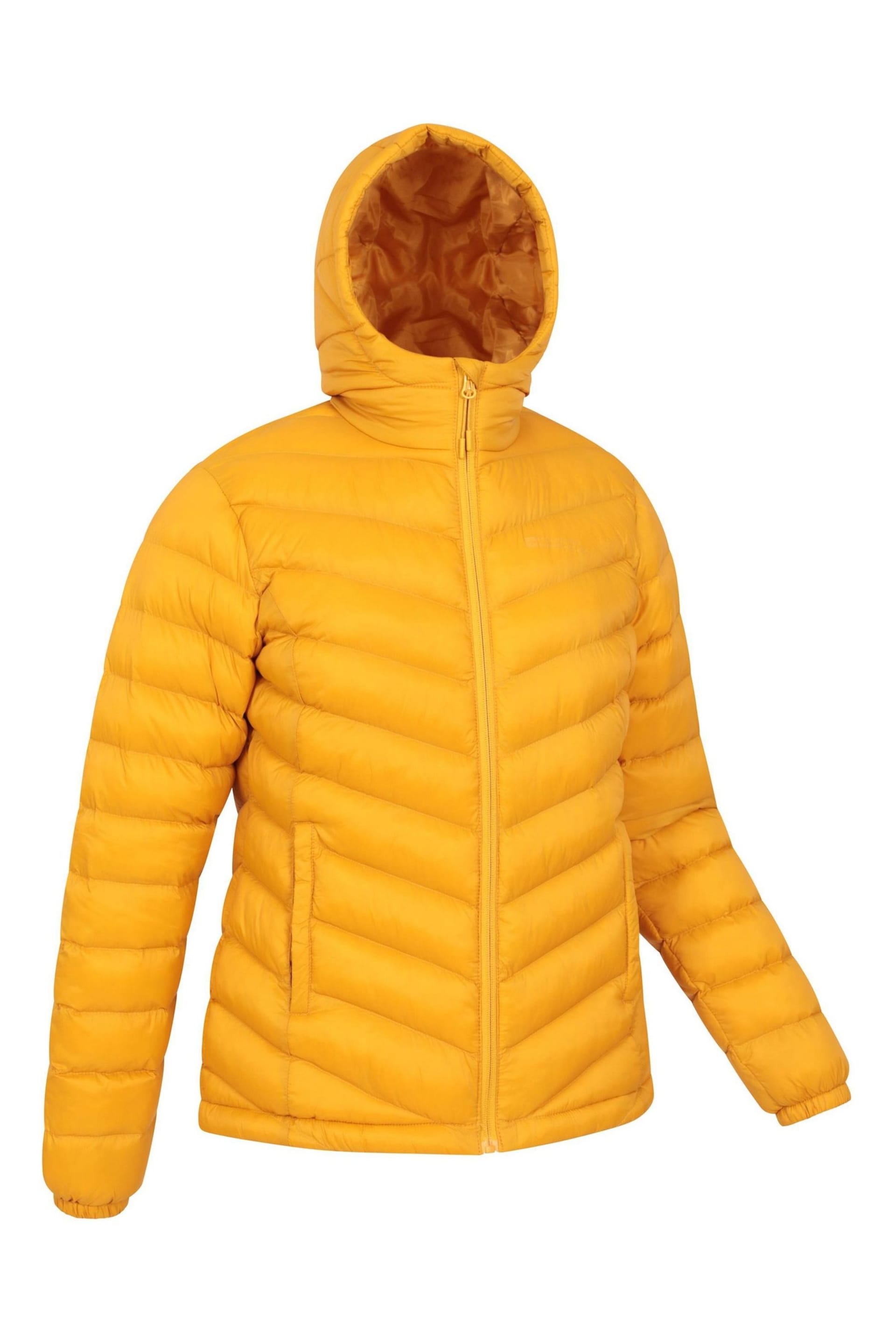 Mountain Warehouse Yellow Womens Seasons Water Resistant Padded Jacket - Image 5 of 7