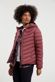 Mountain Warehouse Pink Womens Seasons Water Resistant Padded Jacket - Image 4 of 9
