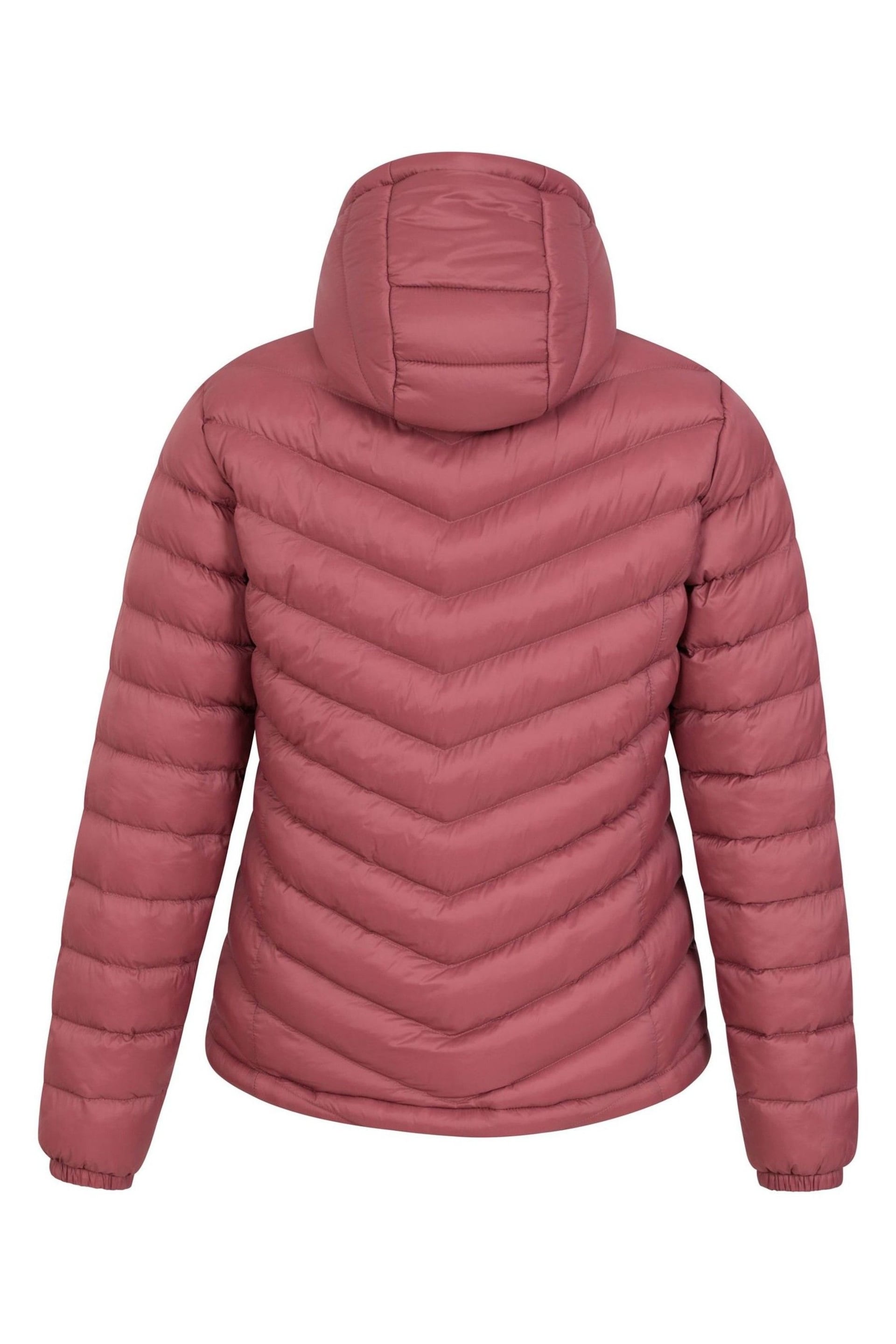 Mountain Warehouse Pink Womens Seasons Water Resistant Padded Jacket - Image 6 of 9