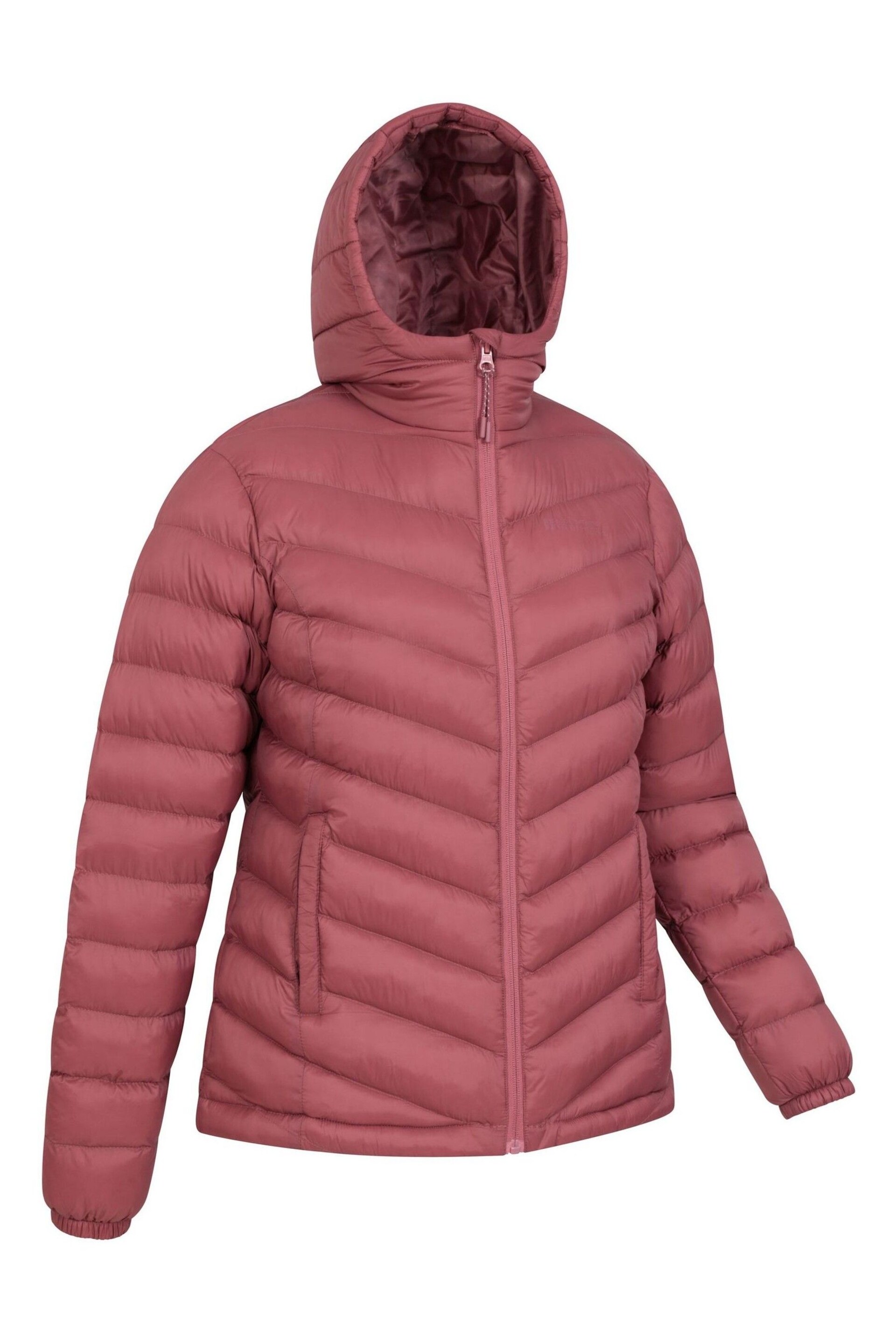 Mountain Warehouse Pink Womens Seasons Water Resistant Padded Jacket - Image 7 of 9