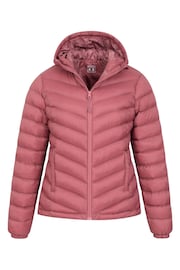 Mountain Warehouse Pink Womens Seasons Water Resistant Padded Jacket - Image 8 of 9