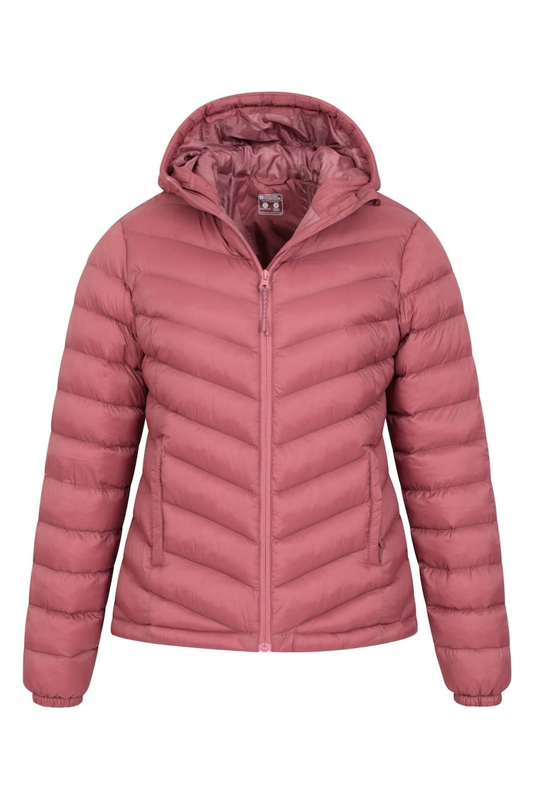 Mountain Warehouse Pink Womens Seasons Water Resistant Padded Jacket - Image 8 of 9