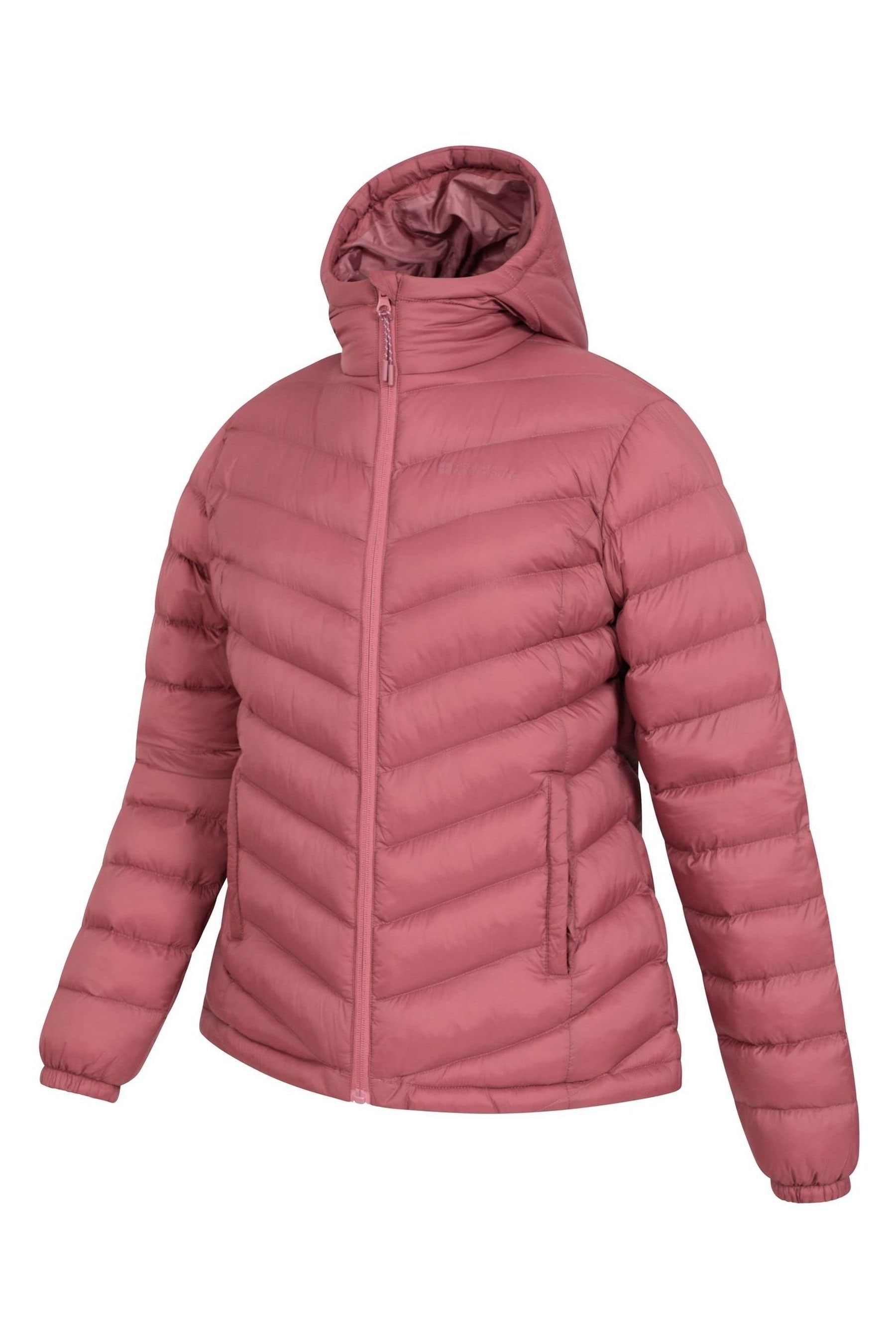Mountain Warehouse Pink Seasons Womens Water Resistant Padded Jacket 20