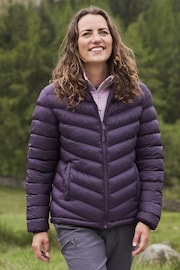 Mountain Warehouse Purple Womens Seasons Water Resistant Padded Jacket - Image 1 of 6
