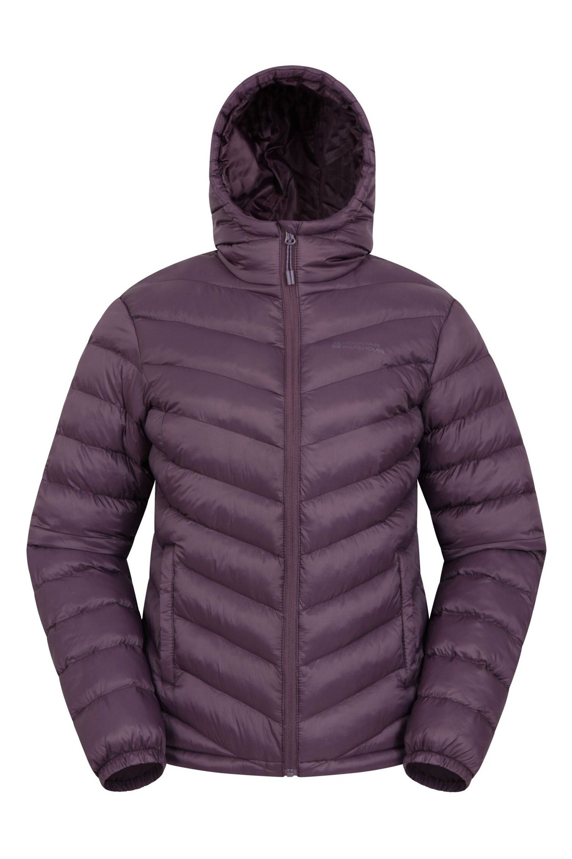 Mountain Warehouse Purple Womens Seasons Water Resistant Padded Jacket - Image 2 of 6