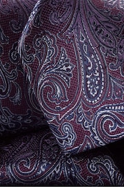 Charles Tyrwhitt Purple Paisley Silk Tie - Image 2 of 2