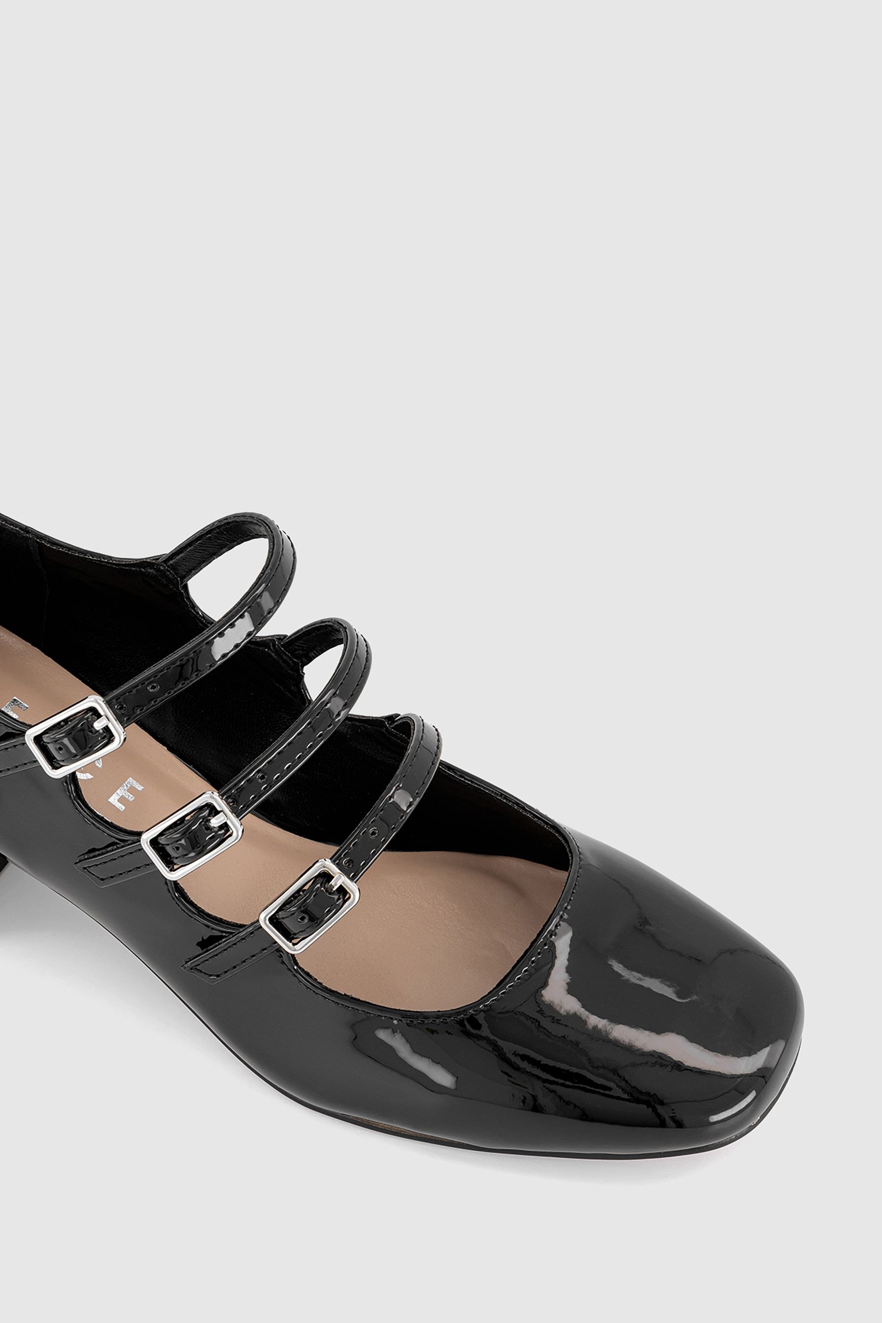 Buy Office Black Multi Strap Mary Jane Block Heel Shoes from Next United Arab Emirates