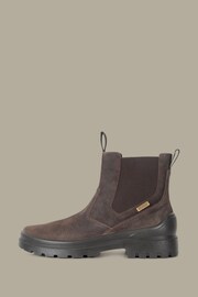 Mountain Warehouse Brown Salcombe Mens Waterproof Leather Chelsea Boots - Image 2 of 5