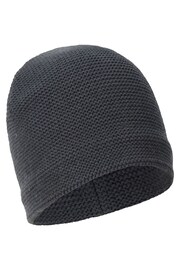 Mountain Warehouse Blue Mens Windproof Fleece Lined Beanie - Image 1 of 5