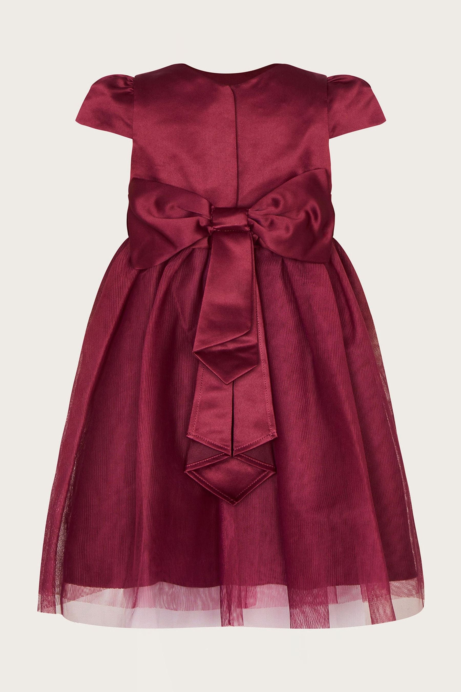Buy Monsoon Baby Red Tulle Bridesmaid Dress from Next Luxembourg
