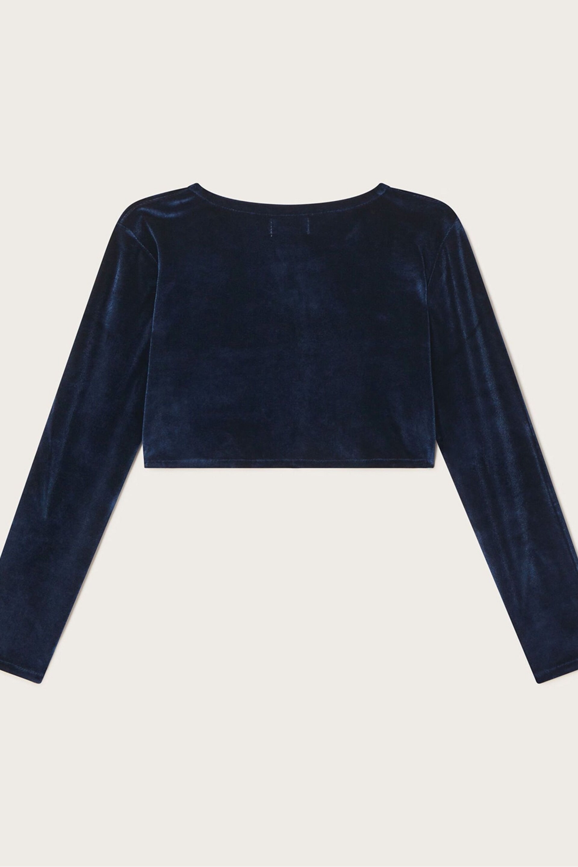 Monsoon Velvet Niamh Cardigan - Image 2 of 3