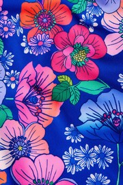 Monsoon Blue Retro Floral Swimsuit - Image 3 of 3