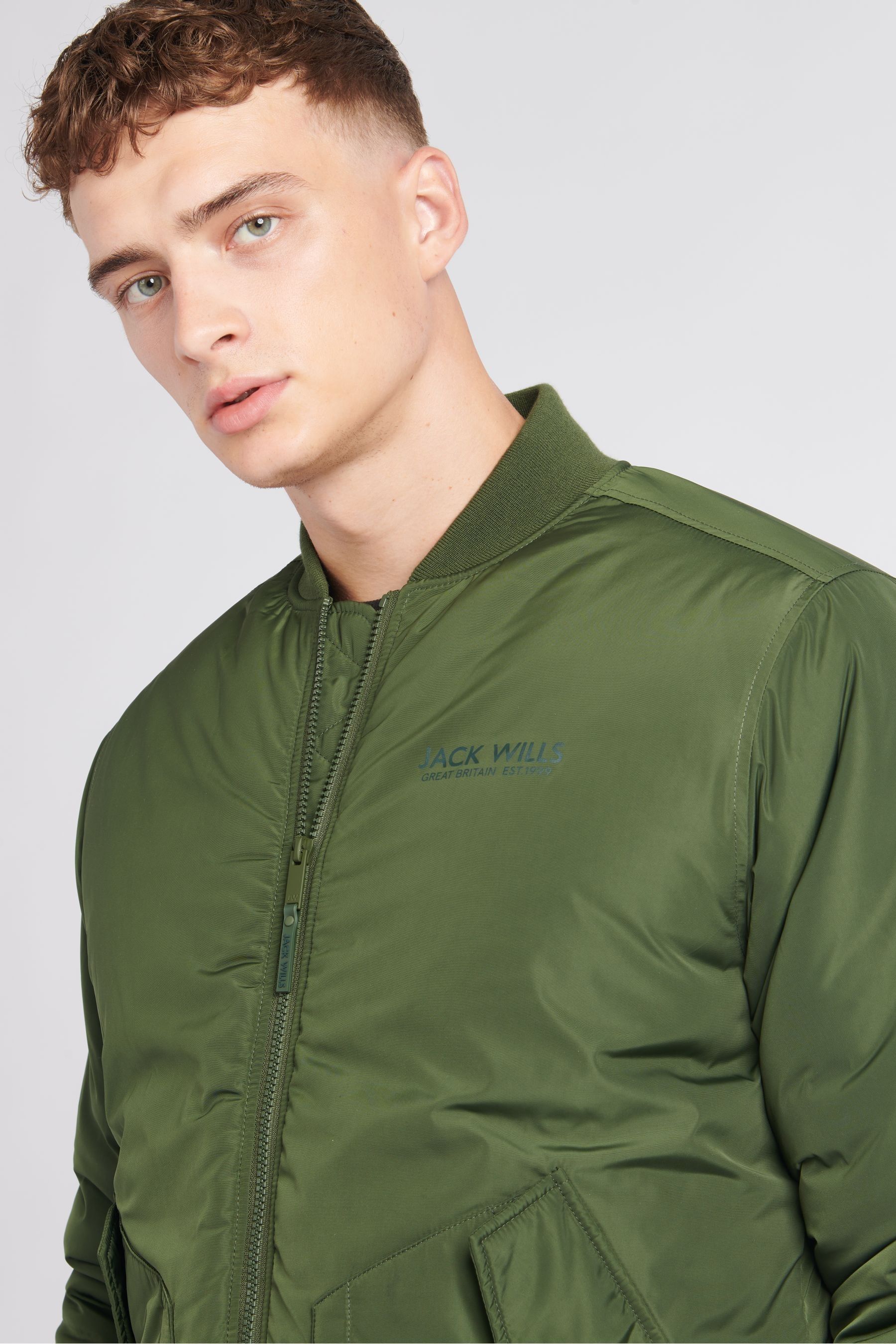 Jack wills bomber jacket mens sales