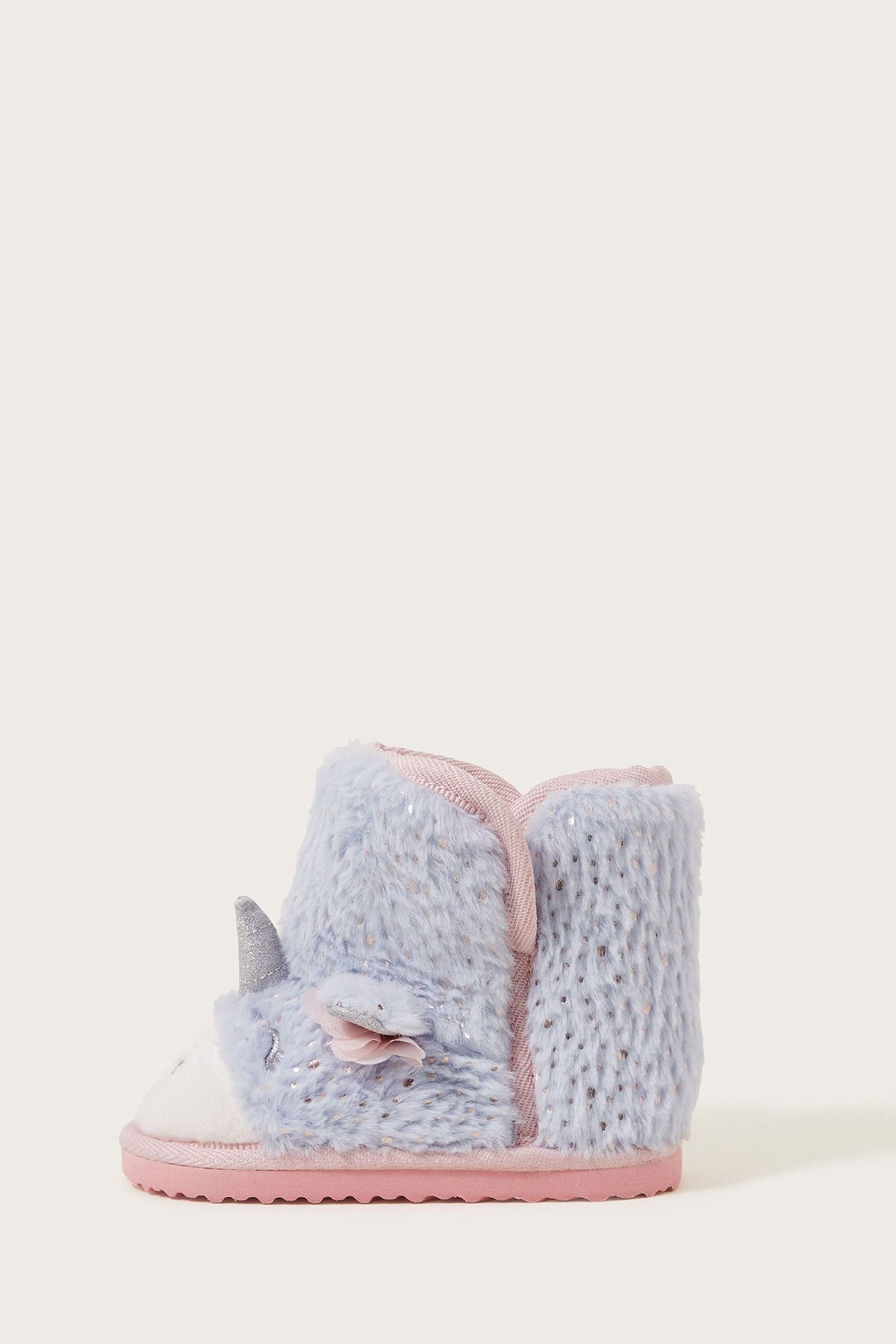 Buy Monsoon Blue Tessa Sparkle Unicorn Boots from Next Luxembourg