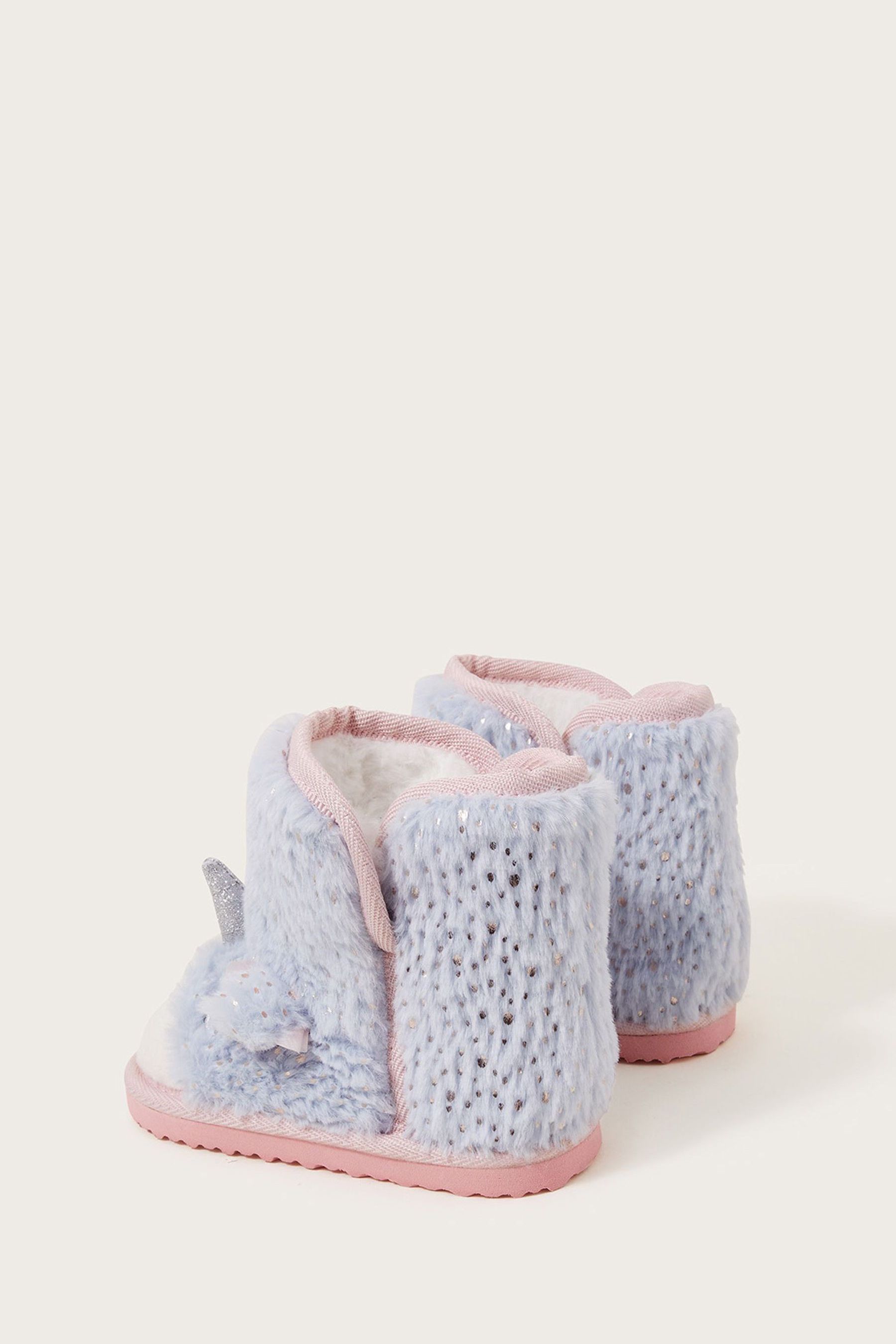 Buy Monsoon Blue Tessa Sparkle Unicorn Boots from Next Slovenia