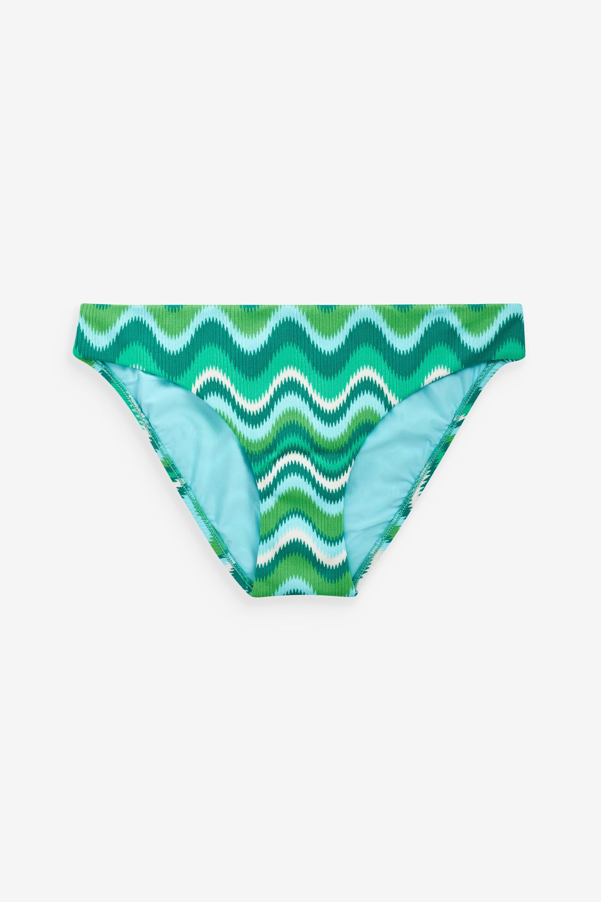 Seafolly Neue Wave Green Hipster Bikinis - Image 5 of 5