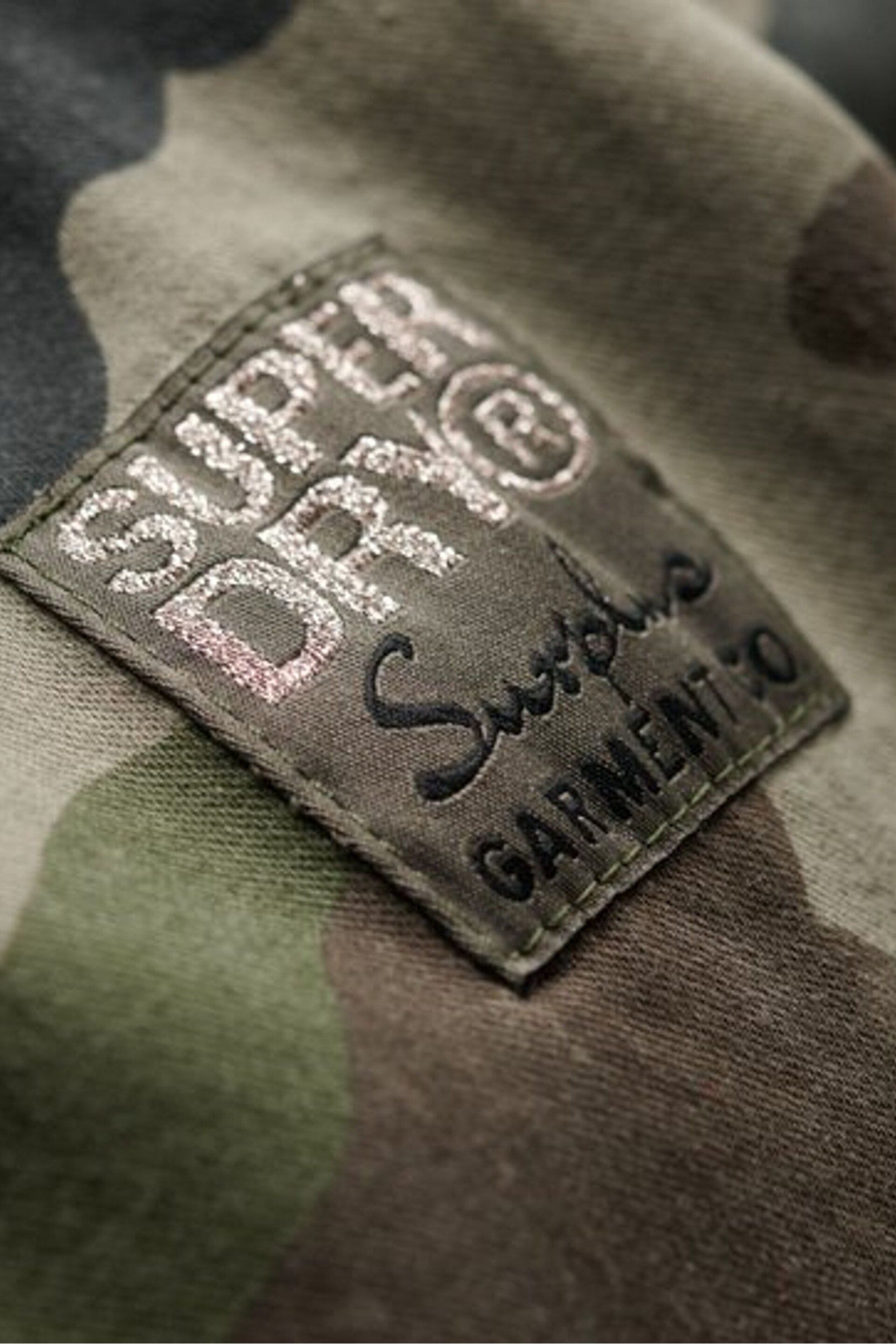 Superdry Green Military M65 Jacket - Image 5 of 5