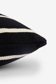 Monochrome Stripe Indoor/Outdoor 40 x 59cm Cushion - Image 2 of 5